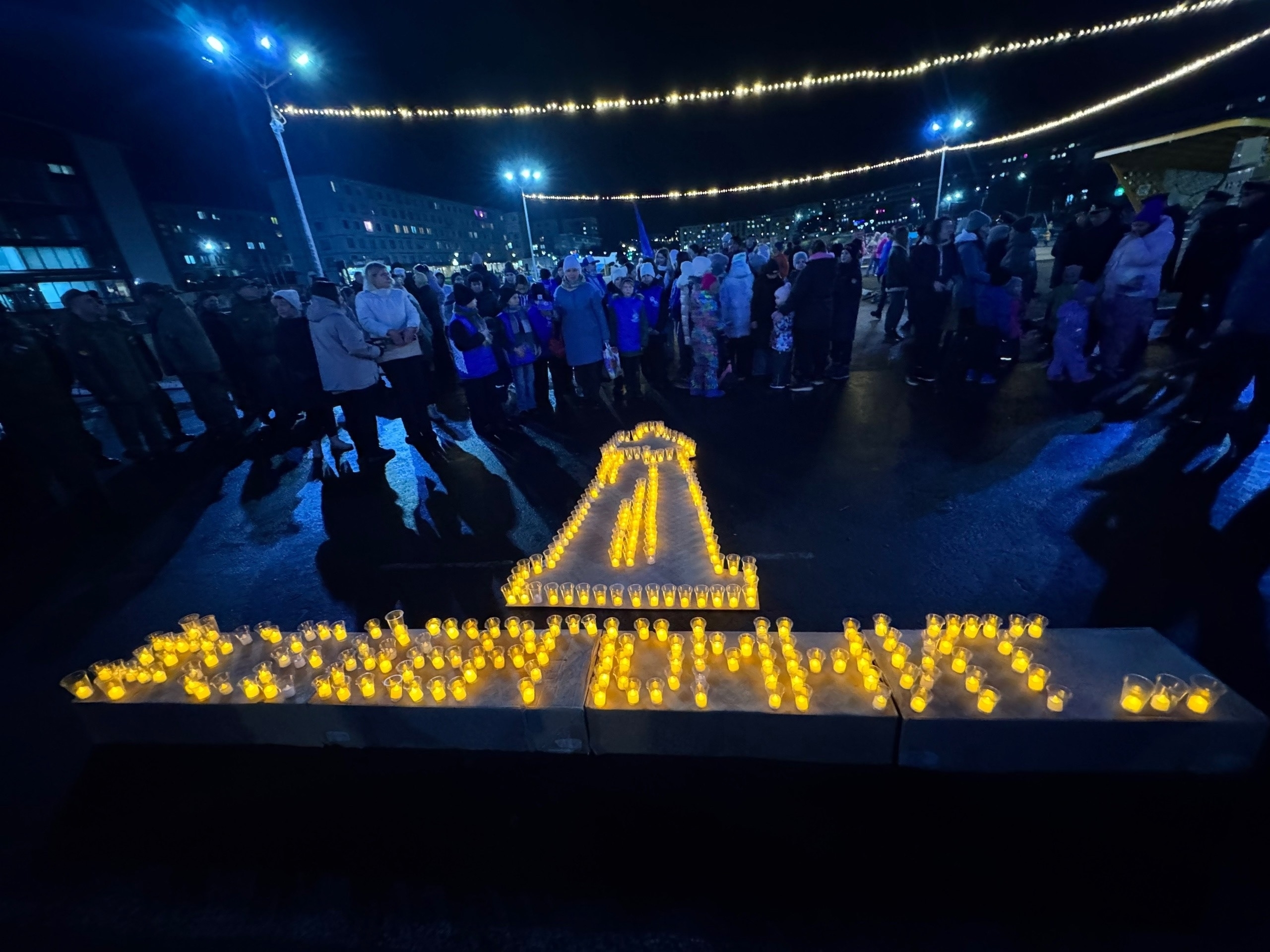 ОГНЕННЫЕ КАРТИНЫ ЗАЖГЛИСЬ В ГАДЖИЕВО.